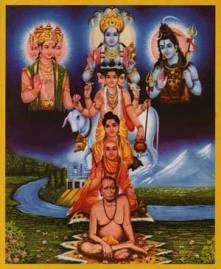 Swami samartha narasimha saraswati dattatreya incarnation trinity brahma vishnu shiva