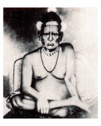 Original photo: Swami having Hukka (1860-1875)